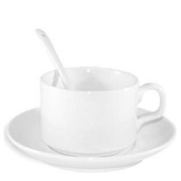 طقم فناجين قهوة وشاي سيراميك للطباعة الحرارية